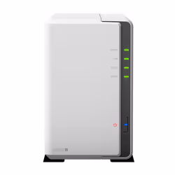 Synology DiskStation DS220J, NAS, Compact, Realtek, RTD1296, 16 To, Blanc