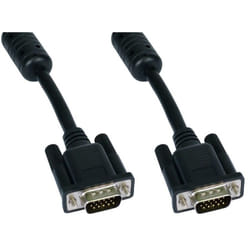 Cables Direct SVGA, 2m, M-M câble VGA VGA (D-Sub) Noir