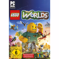 Warner Bros. Games LEGO Worlds Standard Allemand, Anglais, Chinois simplifié, Danois, Espagnol, Français, Italien, Japonais, Néerlandais, Polonais, Portugais, Russe PC
