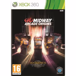 Warner Bros. Games Midway Arcade Origins, Xbox 360, T (Teen), Support physique