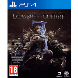 Warner Bros. Games La Terre du Milieu : L'Ombre de la Guerre, PlayStation 4, M (Mature)