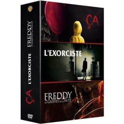Coffret DVD Horreur incontournables 3 films : ça (2017) Freddy les griffes de la nuit & Lexorciste
