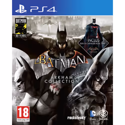 Warner Bros. Games Batman: Arkham Collection, PlayStation 4, M (Mature), Support physique