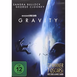Warner Home Video Gravity, DVD, PG-13, Allemand, Fantaisie, 2D, 90 min