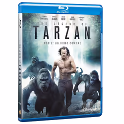 Warner Bros The Legend of Tarzan, Blu-ray, Anglais, Italien, Aventure, 2D, 16:9, 135 min
