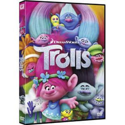 DreamWorks Trolls DVD Anglais, Italien