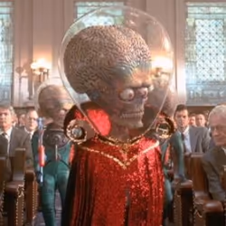 Warner Home Video Mars Attacks! Blu-ray Anglais