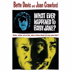 Warner Home Video What Ever Happened to Baby Jane?, Blu-ray, Anglais, Drame, 2D, 01/11/1962, États-Unis d'Amérique