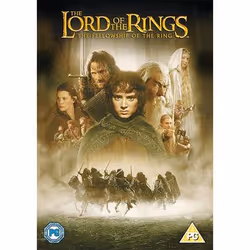 Warner Bros The Lord Of The Rings: The Fellowship Of The Ring, Film, DVD, PG, Coloré, Anglais, Adolescents et jeunes adultes