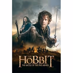Warner Home Video The Hobbit: The Battle of the Five Armies, DVD, Anglais, Fantaisie, 2D, 17/12/2014, États-Unis d'Amérique