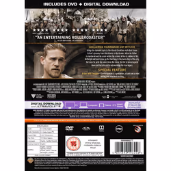 Warner Bros King Arthur: Legend of the Sword DVD