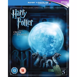 Warner Bros Harry Potter and the Order of the Phoenix, Film, Blu-ray, Coloré, Anglais, Adultes et enfants, Daniel Radcliffe,  ...