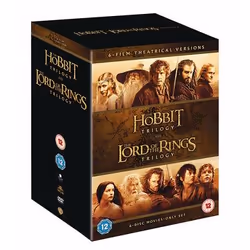 Warner Bros Hobbit Trilogy/The Lord Of The Rings Trilogy DVD