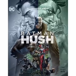 Warner Bros Batman: Hush, Film, DVD, Coloré, 2D, ason O'Mara, Jennifer Morrison, Stuart Allan, Sachie Alessio, Geoffrey Arend ...