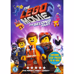 Warner Bros The LEGO Movie 2: The Second Part, Film, DVD, U, Coloré, Adultes et enfants, 2D