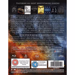 Warner Bros Game Of Thrones: Seasons 1-8 Blu-ray Anglais