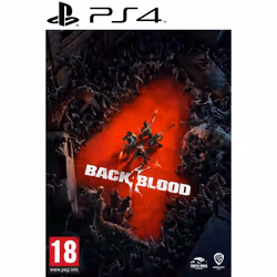 Sony Back 4 Blood, PlayStation 4, Mode Multiplayer, Téléchargement