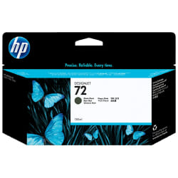 HP 72 cartouche d'encre DesignJet noir mat, 130 ml