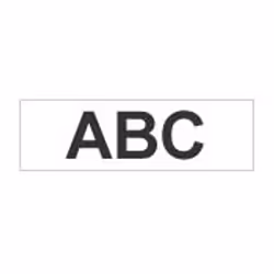 Brother Gloss Non-Laminated Labelling Tape - 18mm, Black/White, TZ, 8 m, 1,8 cm