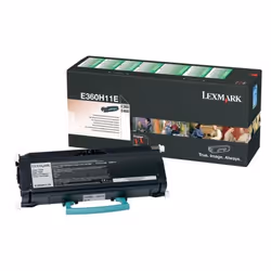 Lexmark E360H11E, 9000 pages, Noir, 1 pièce(s)