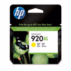 HP 920XL cartouche d'encre jaune grande capacité authentique, Rendement élevé (XL), Jaune, Encre à colorant, 1 pièce(s), 700 ...