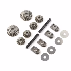 ARRMA AR310436, Ensemble d'engrenage de différentiel, Acier, Gris, Noir