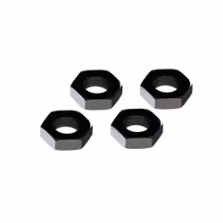 ARRMA AR310449, Ensemble d’écrous, Aluminium, Noir
