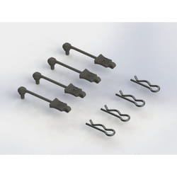 ARRMA AR390178 pièce et accessoire pour modèle radiocommandé Dispositif de retenue de goupille