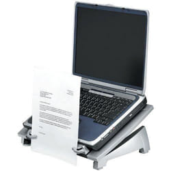 Fellowes 8036701 Support de livres Supports de Laptop Noir, Argent 43,2 cm (17")