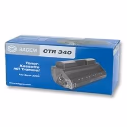 Sagem Laser Fax Toner Cartridge Black, 5000 pages, Noir