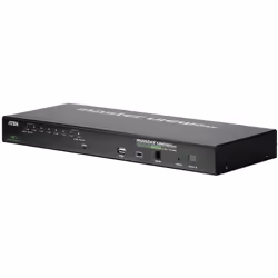 ATEN CS1708I, 2048 x 1536 pixels, Ethernet/LAN, 9,5 W, Noir