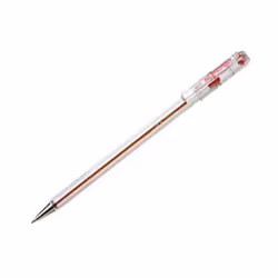 Pentel Superb Medium, Clip, Stylo à bille, Rechargeable, Rouge, 12 pièce(s), Moyen