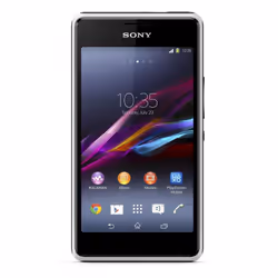 Sony Xperia E1, 10,2 cm (4"), 0,5 Go, 4 Go, 3 MP, Android 4.3, Blanc