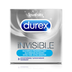 Durex Invisible 3 pièce(s)