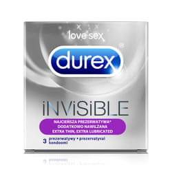 Durex Invisible 3 pièce(s)