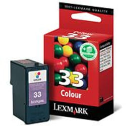 Lexmark #33 cartouche d'encre 1 pièce(s) Original Cyan, Magenta, Jaune