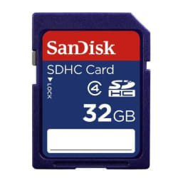 SanDisk SDHC 32GB 32 Go Classe 4