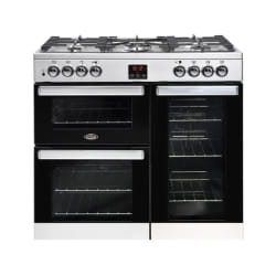 Belling 90DFT Cuisinière Gaz Acier inoxydable