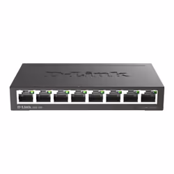 D-Link DGS-108, Non-géré, L2, Gigabit Ethernet (10/100/1000), Full duplex
