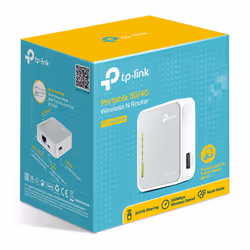 TP-Link TL-MR3020 routeur sans fil Fast Ethernet Monobande (2,4 GHz) 4G Argent, Blanc