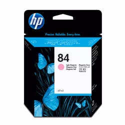 HP 84 69-ml Light Magenta DesignJet Ink Cartridge, Encre à pigments, 69 ml, 1 pièce(s)