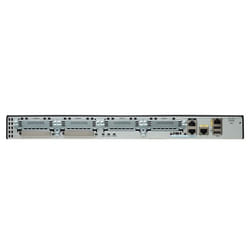 Cisco 2901 Routeur connecté Gigabit Ethernet Noir, Argent