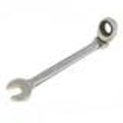 Clé à cliquet flexible - SILVERLINE - 24 mm - Acier vanadium - Tête pivotante 180° - Outils et accessoires