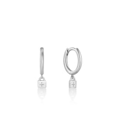 Ania Haie E032-01H boucle d'oreille Boucles d'oreilles créoles Argent sterling Argent