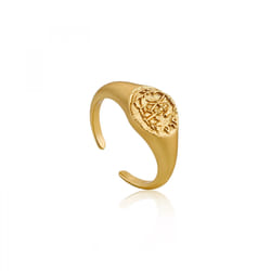 Ania Haie R009-03G bague Femelle Argent sterling Or