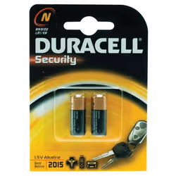 Duracell MN9100B2, Batterie à usage unique, Alcaline, 1,5 V, 2 pièce(s), Noir, 13 mm