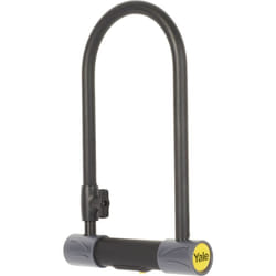 Yale - Antivol u haute sécurité pour vélo, vtt - 230x115x13 mm - Noir