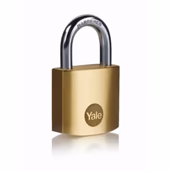 Cadenas YALE laiton - S'entrouvrant 25 mm - 3 clés - 24241000
