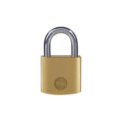 Cadenas YALE laiton - S'entrouvrant 30 mm - 3 clés - 24242000