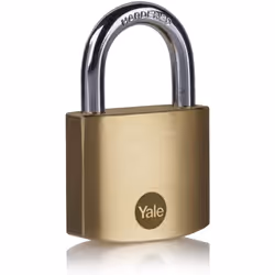 Cadenas YALE laiton - S'entrouvrant 40 mm - 3 clés - 24250000